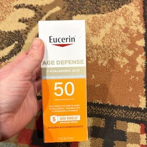 Brand new Eucerin age defense sunscreen